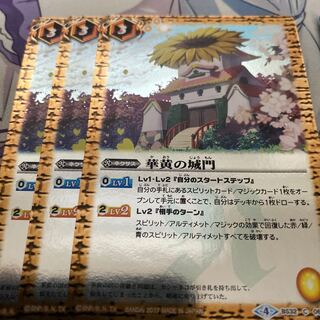 華黄の城門 1枚