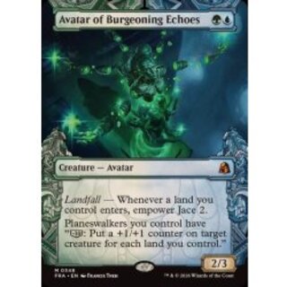(FOIL)(ショーケース枠)芽生えこだまの化身/Avatar of Burgeoning Echoes《英語》【FRA】 1枚