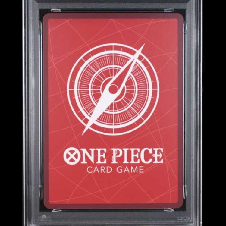 [PSA10] Roronoa Zoro (Gold Lettering/Recafig) [L] {OP01-001} 1枚