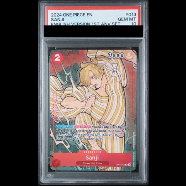 [PSA10] Sanji [English Version] (1st Anniversary Set) {OP01-013} 1枚