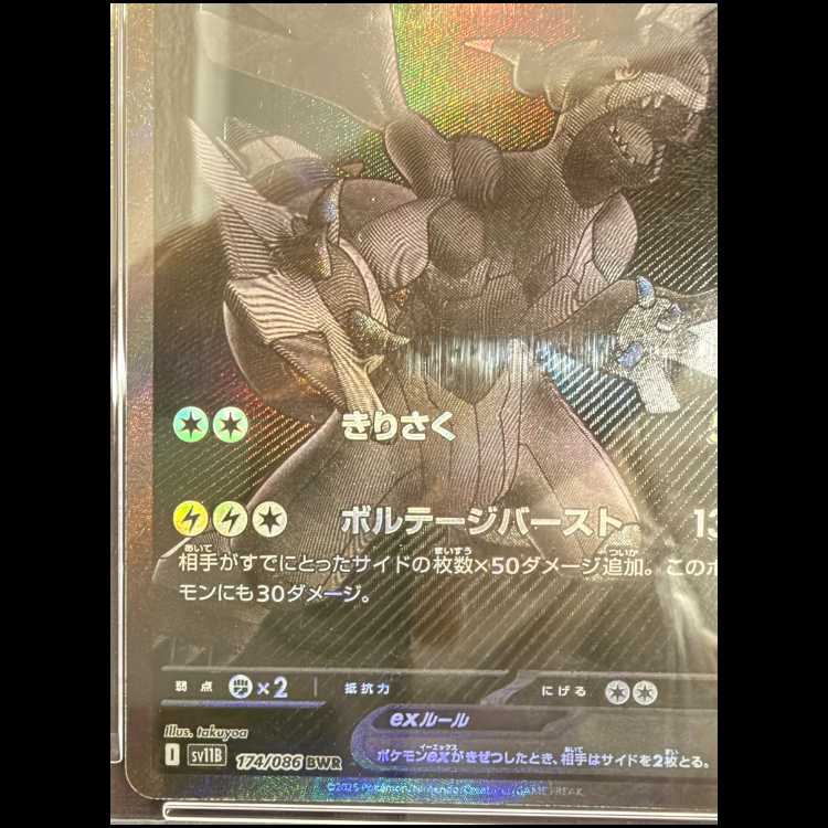 【PSA10】ゼクロムex BWR 174/086 1枚