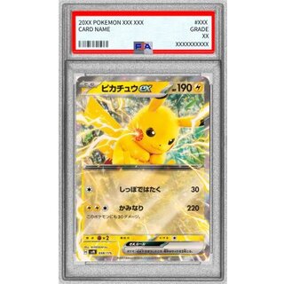 〔PSA10鑑定済〕ピカチュウex(RR仕様)【-】{038/175} 1枚