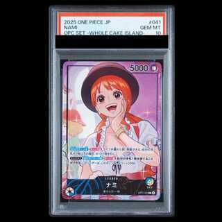 【PSA10】 ナミ(★無し/illust:otton) OP11-041 1枚