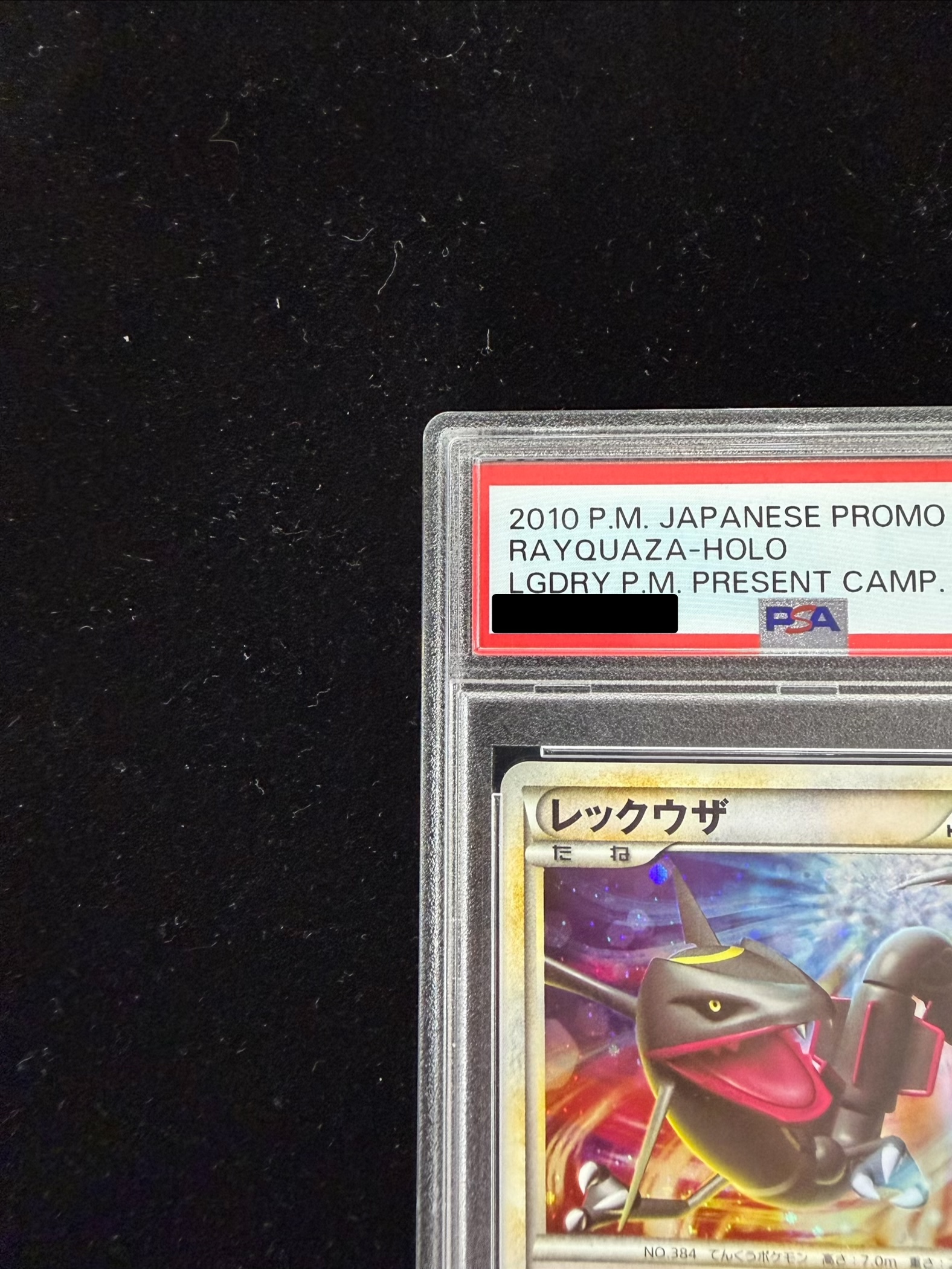 〔PSA10鑑定済〕レックウザ【P】{075/L-P} 1枚