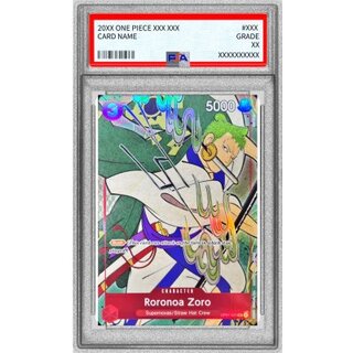 [PSA10 Certified] Roronoa Zoro (English Version / Illust: Ono Tako) [SR] {OP01-025} 1枚