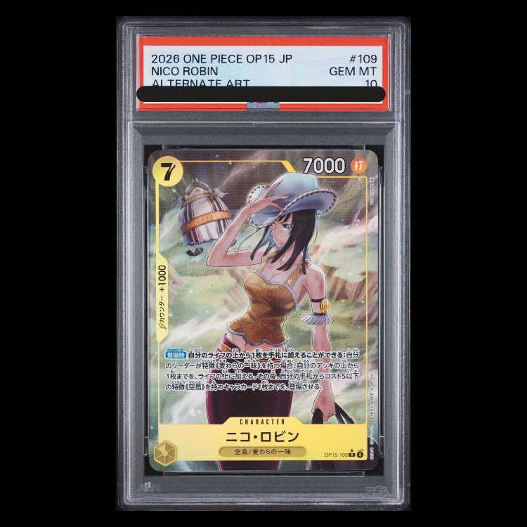 [PSA10] Nico Robin (Parallel) P-R OP15-109 1枚