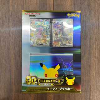 30th CELEBRATION プレミアムデッキセット 「エーフィ・ブラッキー」 ＜未開封＞ [MEGA] 1枚