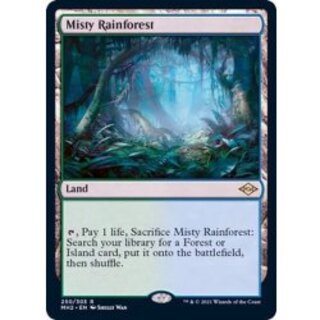 [EX]霧深い雨林/Misty Rainforest《英語》【MH2】 1枚