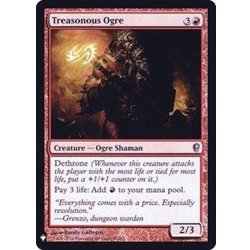 [EX+]背信のオーガ/Treasonous Ogre《英語》【Reprint Cards(Mystery Booster FOIL)】 1枚
