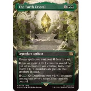 (FOIL)(フルアート)土のクリスタル/The Earth Crystal《英語》【FIN】 1枚