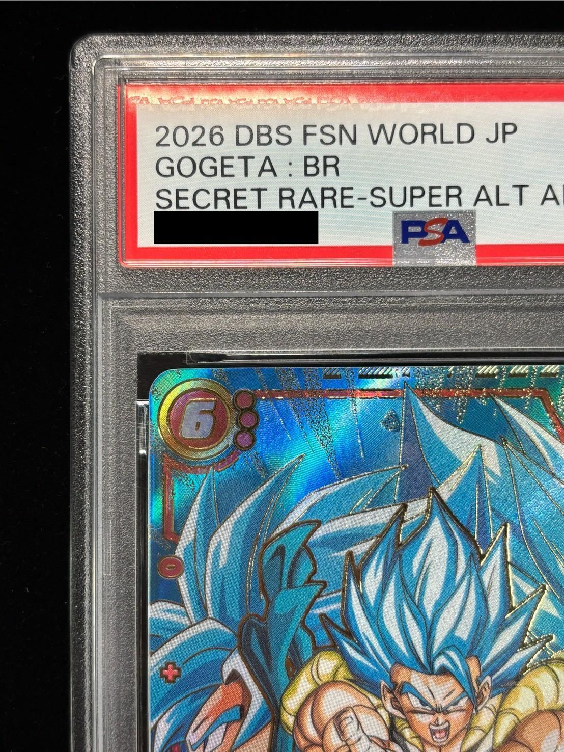 〔PSA10鑑定済〕ゴジータ:BR(パラレル)【SCR☆☆】{FB09-121} 1枚