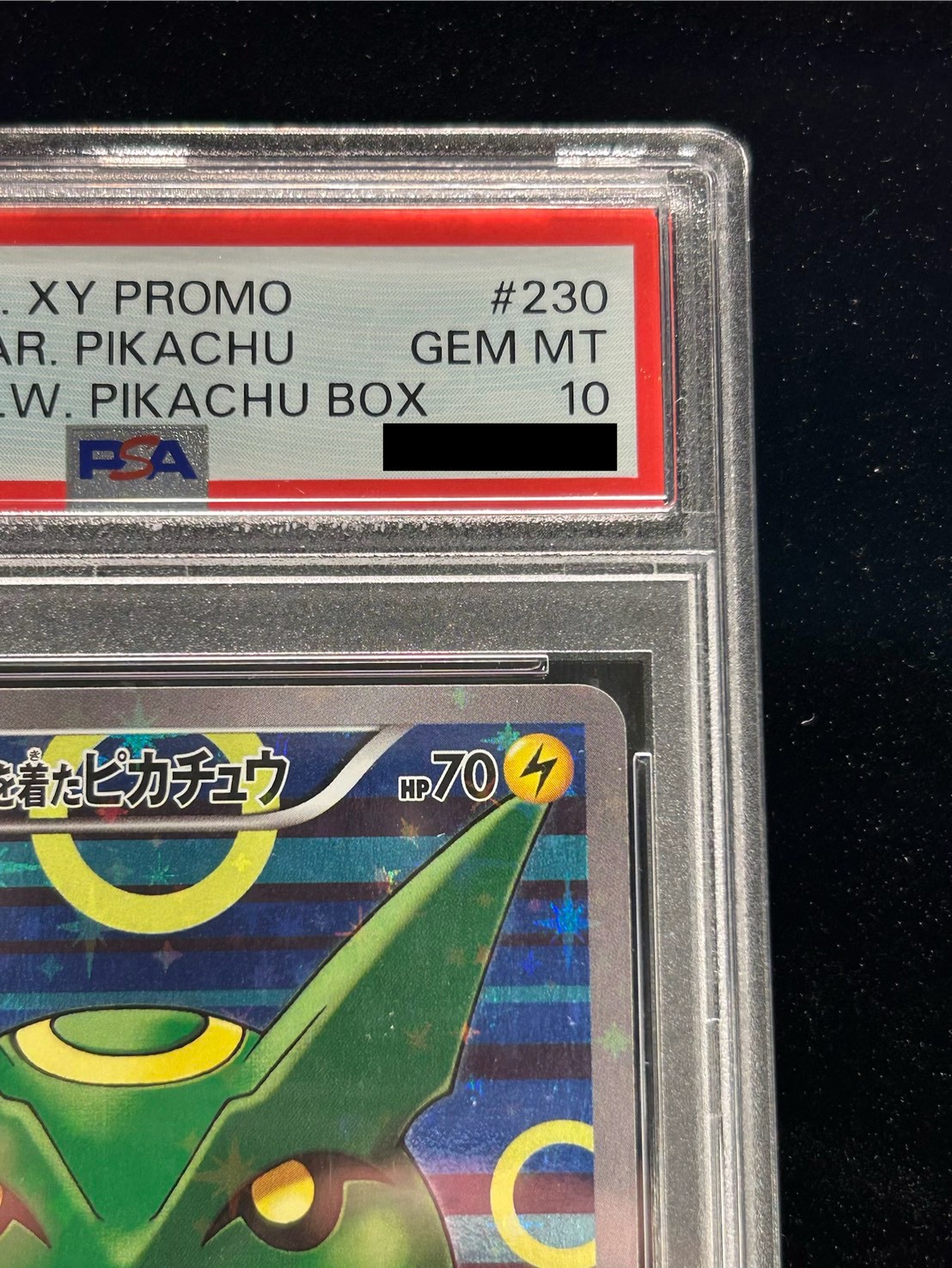 [PSA10 Graded] Pikachu in a Poncho [P] {230/XY-P} 1枚