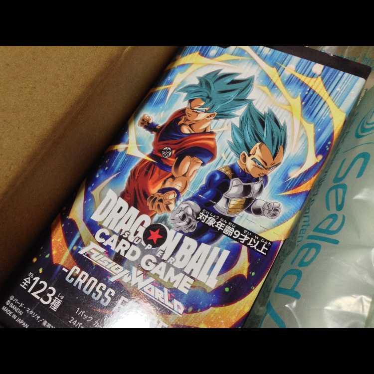 CROSS FORCE [FB10] Dragon Ball Card with Tape—Brand New, Unopened 1BOX