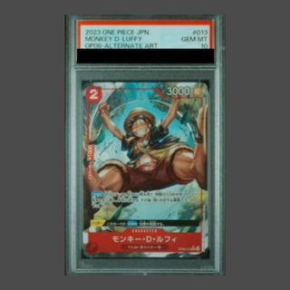 【PSA10】モンキー・D・ルフィ(パラレル) P-R OP06-013 1枚
