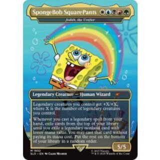 [EX+](FOIL)(1932) SpongeBob SquarePants // Jodah, the Unifier 《English》 [SLD] 1枚