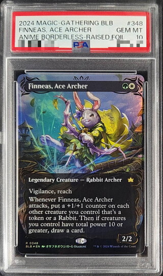 [PSA10 Certified] (Raised FOIL) Finneas, Ace Archer 《English》 [BLB] 1枚