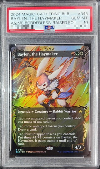 [PSA 10 Certified] (Raised FOIL) Baylen, the Haymaker (English) [BLB] 1枚