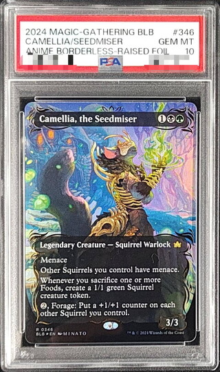 [PSA10 Certified] (Rased FOIL) Seedmiser, Camellia/Camellia, the Seedmiser (English) [BLB] 1枚