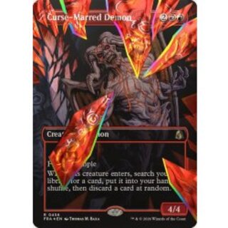 (Facet FOIL) Curse-Marred Demon, Darkness Demon / Curse-Marred Demon 《English》 [FRA] 1枚