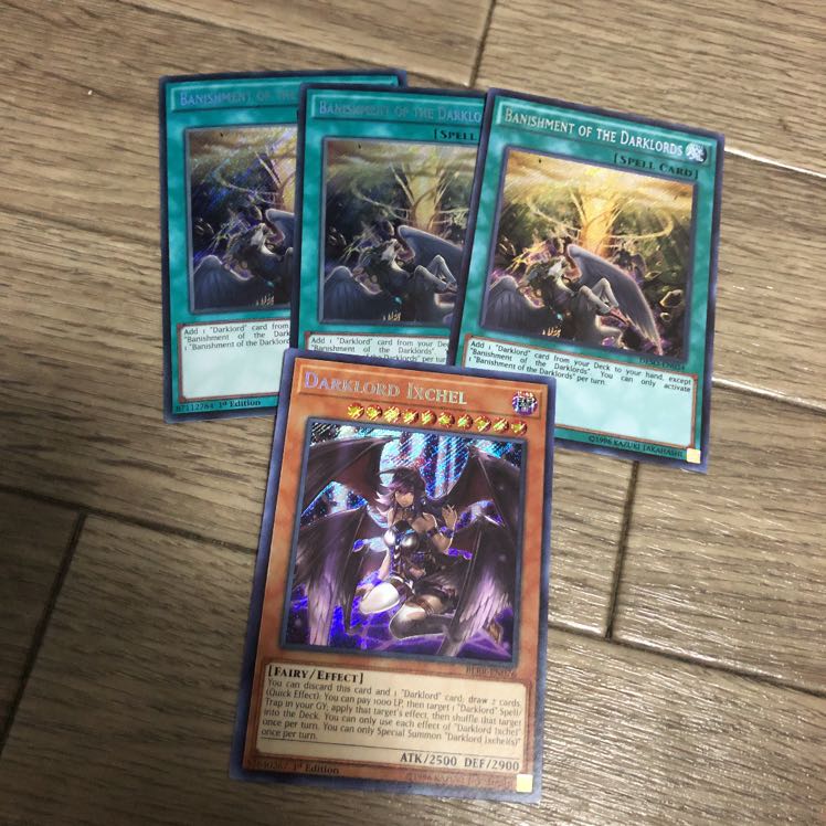 遊戯王 堕天使の追放 米版 シークレットセット