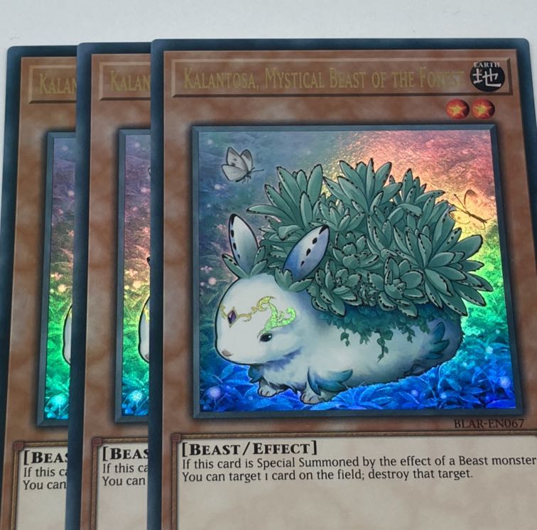 森の聖獣 カラントーサ　英語版　EU版　3枚