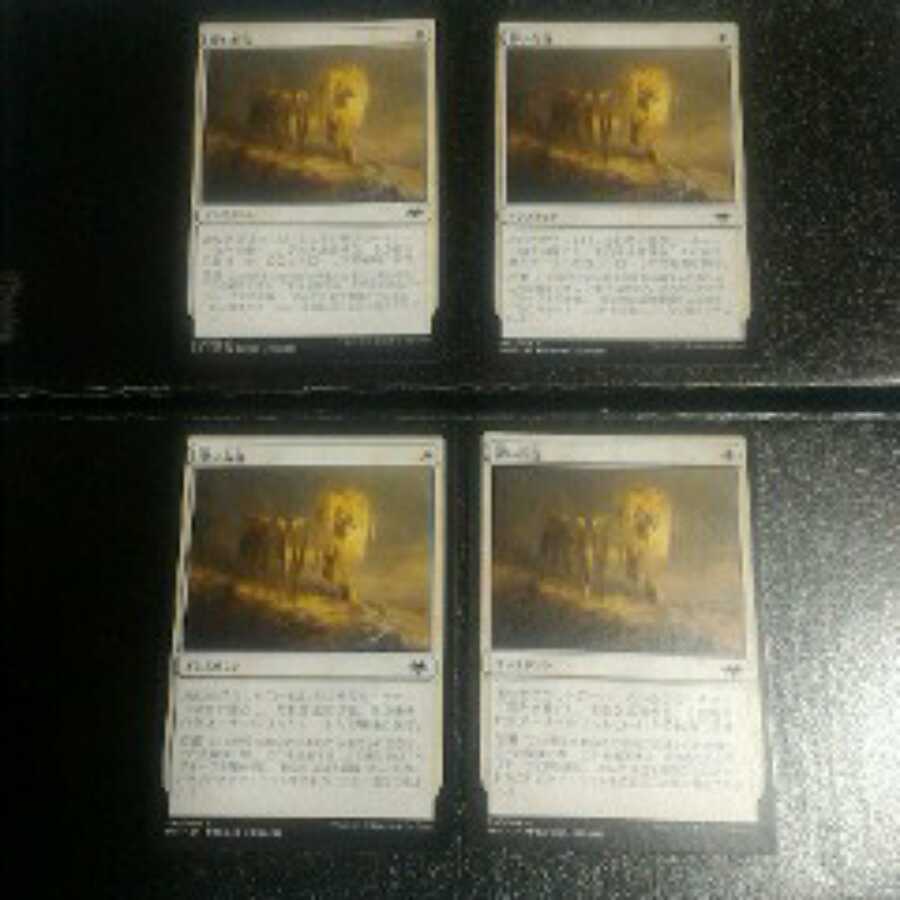 儚い存在　日　4枚セット