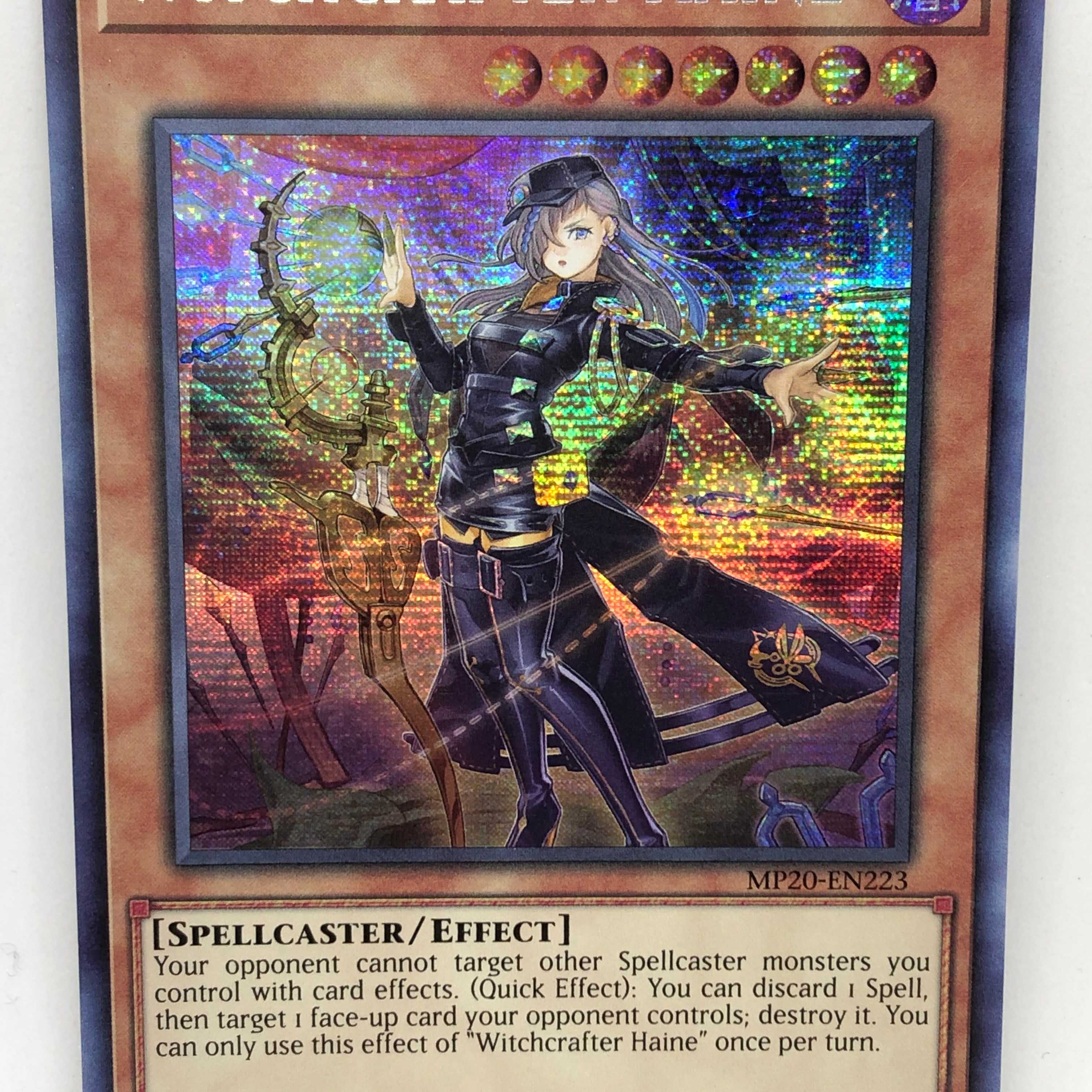 遊戯王 英語 ウィッチクラフト・ハイネ MP20 プリズマティック シークレット
