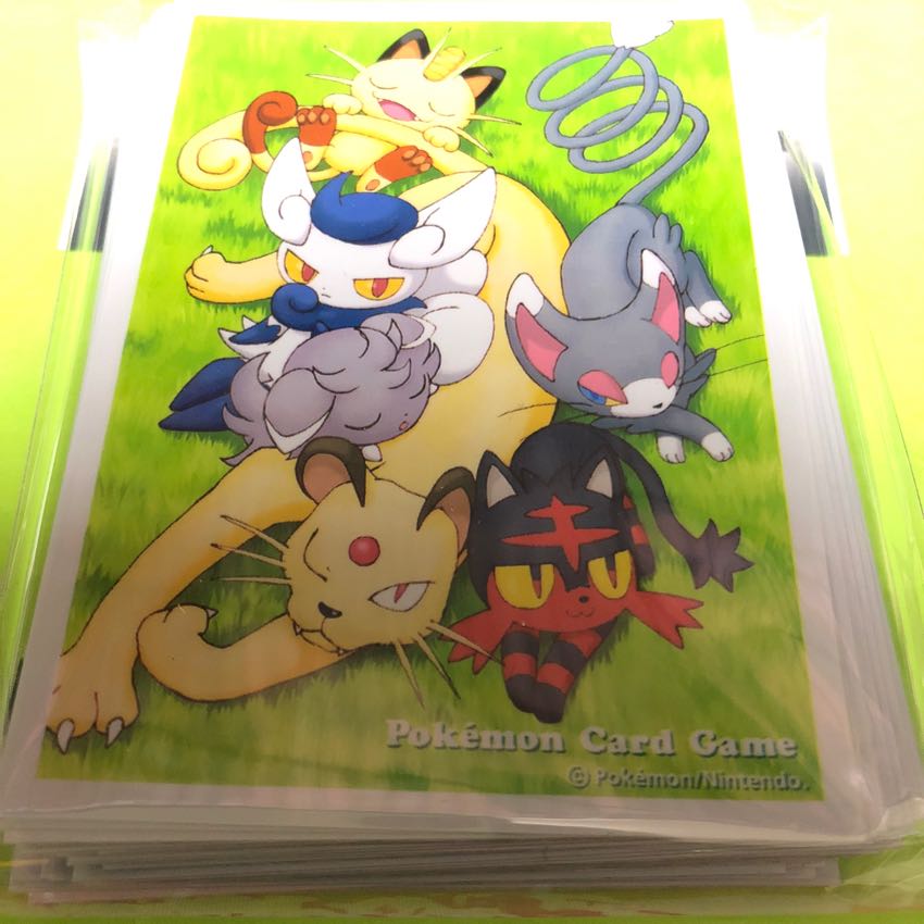 ポケモンカード デッキシールド スリーブ おひるねびより