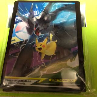 ポケモンカード デッキシールド スリーブ ピカチュウ  ゼクロム ピカゼク