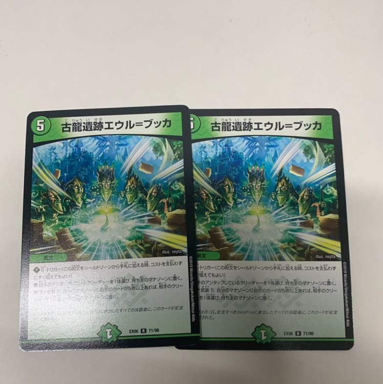 古龍遺跡エウルブッカ2枚セット