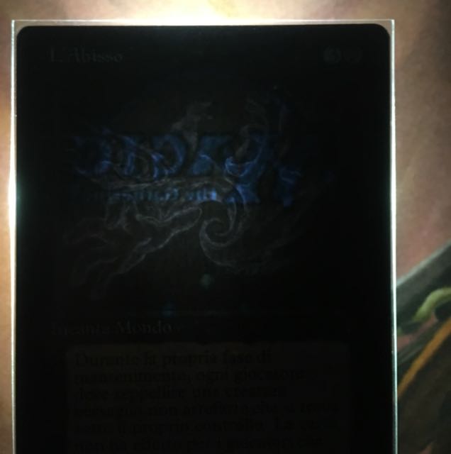【MTG】The Abyss イタリア語版 (L'Abisso)