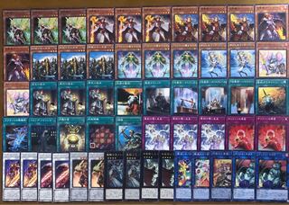 焔聖騎士　デッキ　スリーブ付