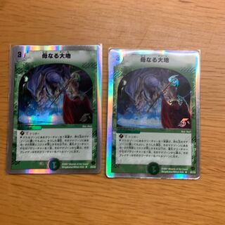 母なる大地　2枚　銀枠