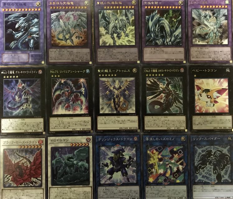 遊戯王　青眼デッキ　青眼の白龍　構築済み　40枚＋EX15枚