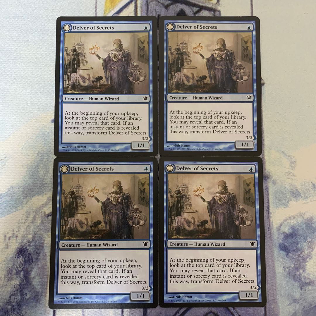 MTG 秘密を掘り下げる者 英語 4枚