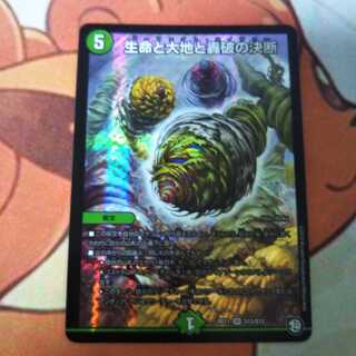 キャンペーン中）生命と大地と轟破の決断1枚