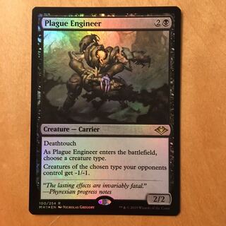 疫病を仕組むもの　英FOIL1枚