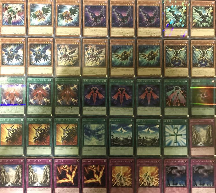 遊戯王　RR デッキ　レイドラプターズ　40枚＋EX15枚 ワイズ・ストリクス