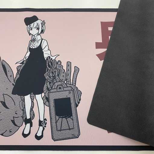 pluSmash!兵器少女ラバープレイマット35×60cm【未開封新品】