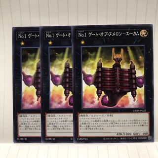 No.1 ゲート・オブ・ヌメロン　エーカム　N ノーマル　3枚　マホ子