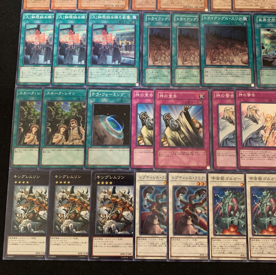 遊戯王 エーリアンデッキ40枚 +EX15枚