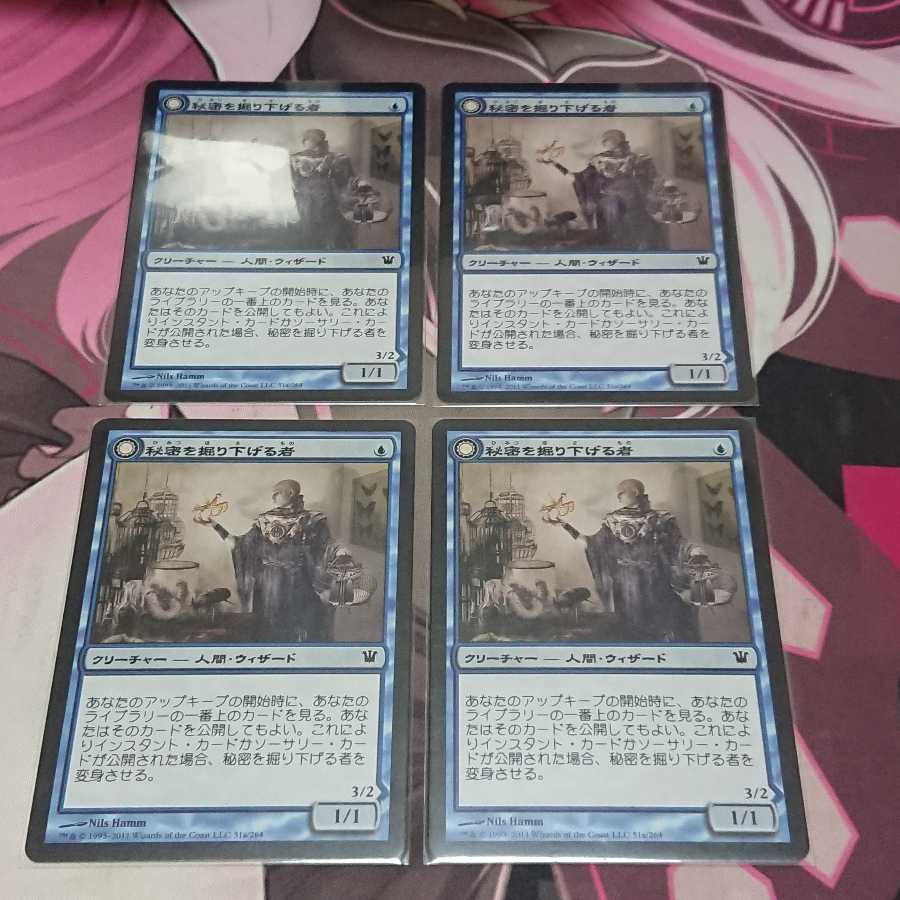 秘密を掘り下げる者 4枚