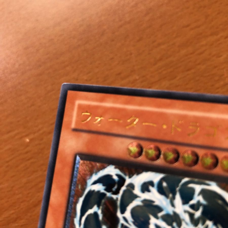 ウォータードラゴン レリーフ