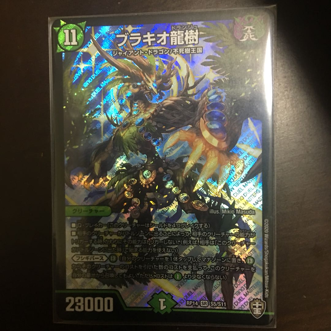 ブラキオ龍樹 1枚