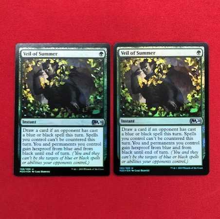 夏の帳/Veil of Summer　英語　Foil