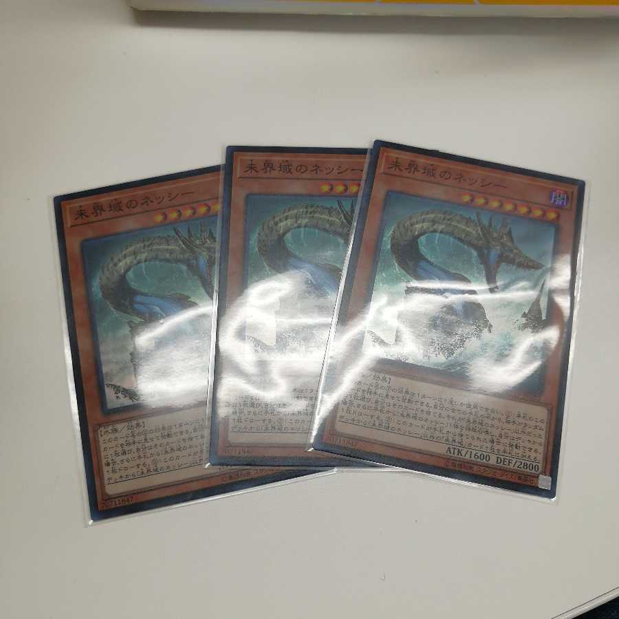 未界域のネッシー　三枚セット 1枚