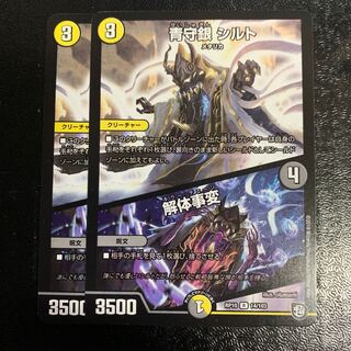 青守銀 シルト｜解体事変2枚