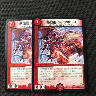 熱血龍 メッタギルス 二枚
