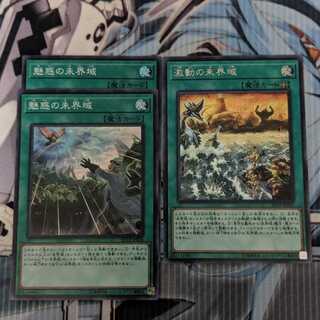 魅惑の未開域　激動の未開域　1枚ずつ