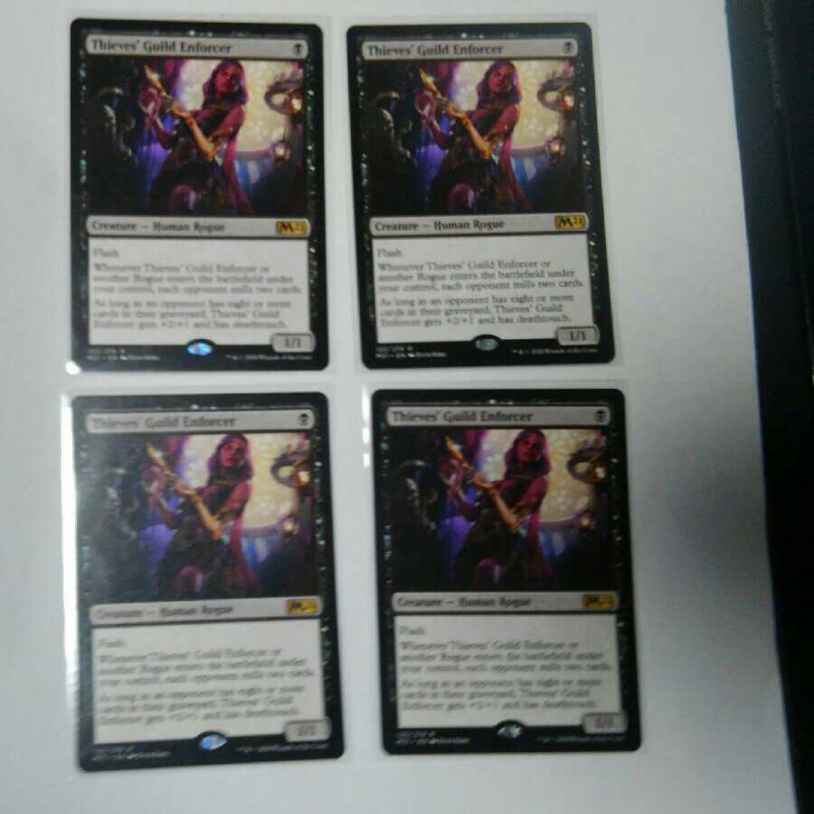 Thieves' Guild Enforcer 4 cards